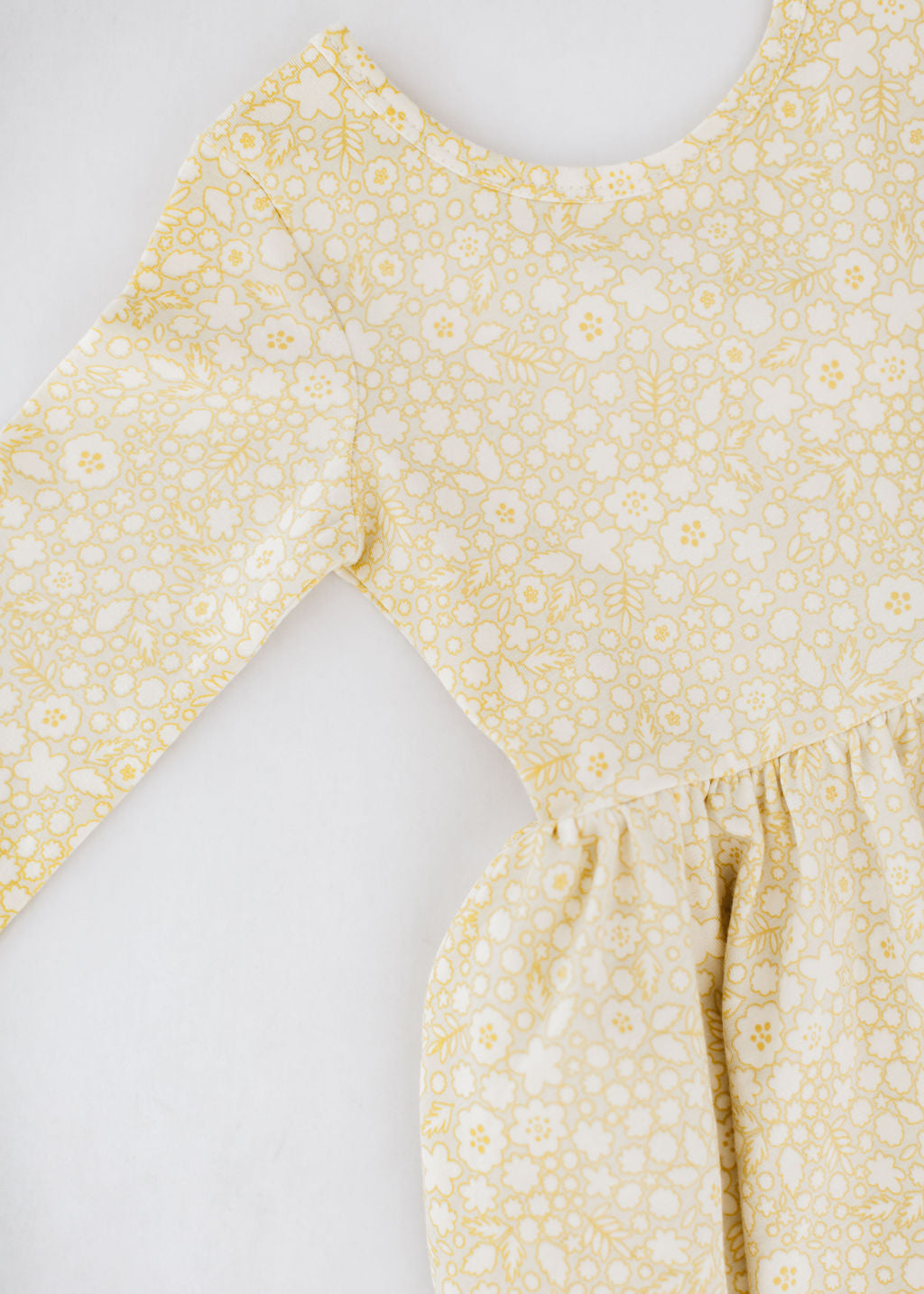 3/4 Sleeve Twirl Dress in Buttercup 8/9 / Buttercup 3/4 Sleeve Twirl Dress in Buttercup 8/9 / Buttercup